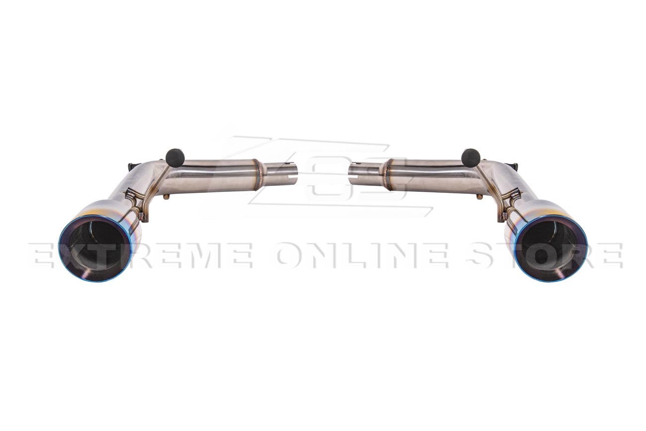Infiniti G35 G37 V36 Sedan Muffler Delete Axle Back Exhaust Dual Burnt Tips 2007-2014
