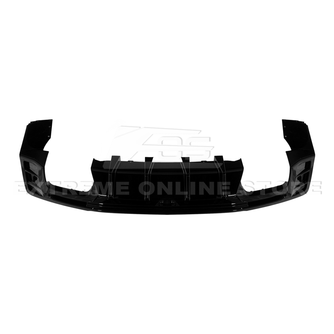 Camaro Track Style Rear Quad Exit Diffuser Matte Black / Gloss Black 2016-Up