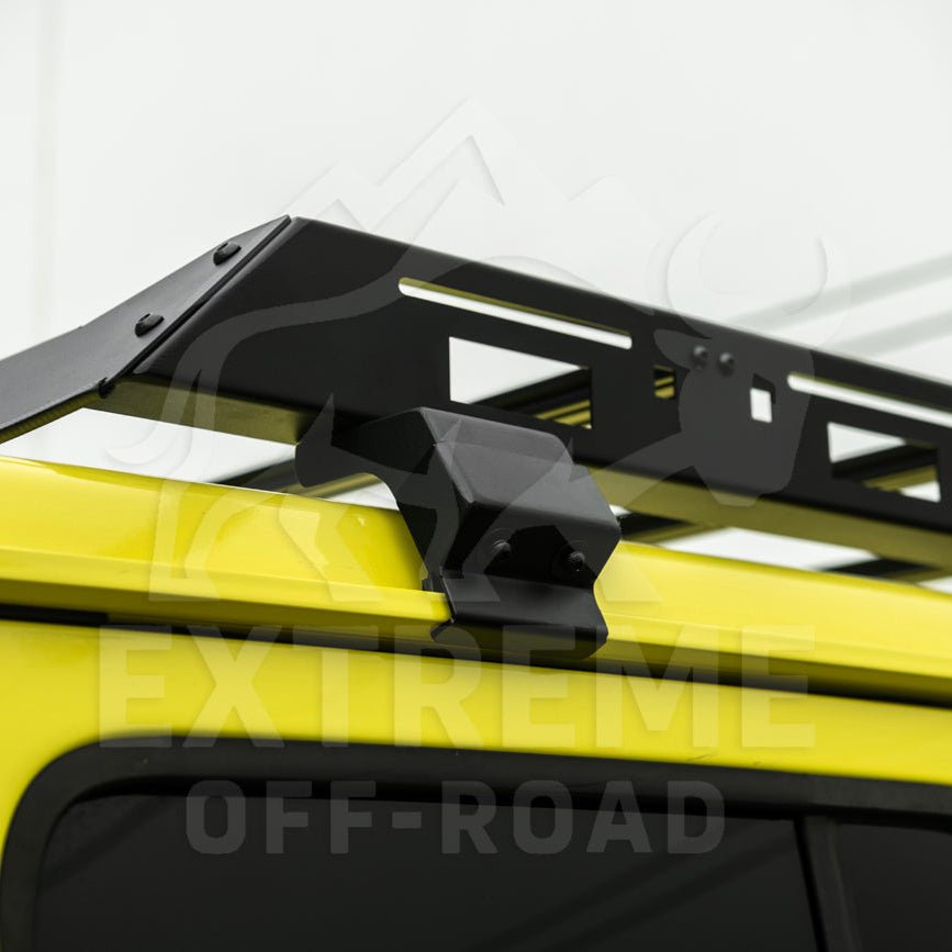 Jeep Wrangler JL Gladiator JT Carbon Steel Black Top Roof Cargo Rack 2018-Up