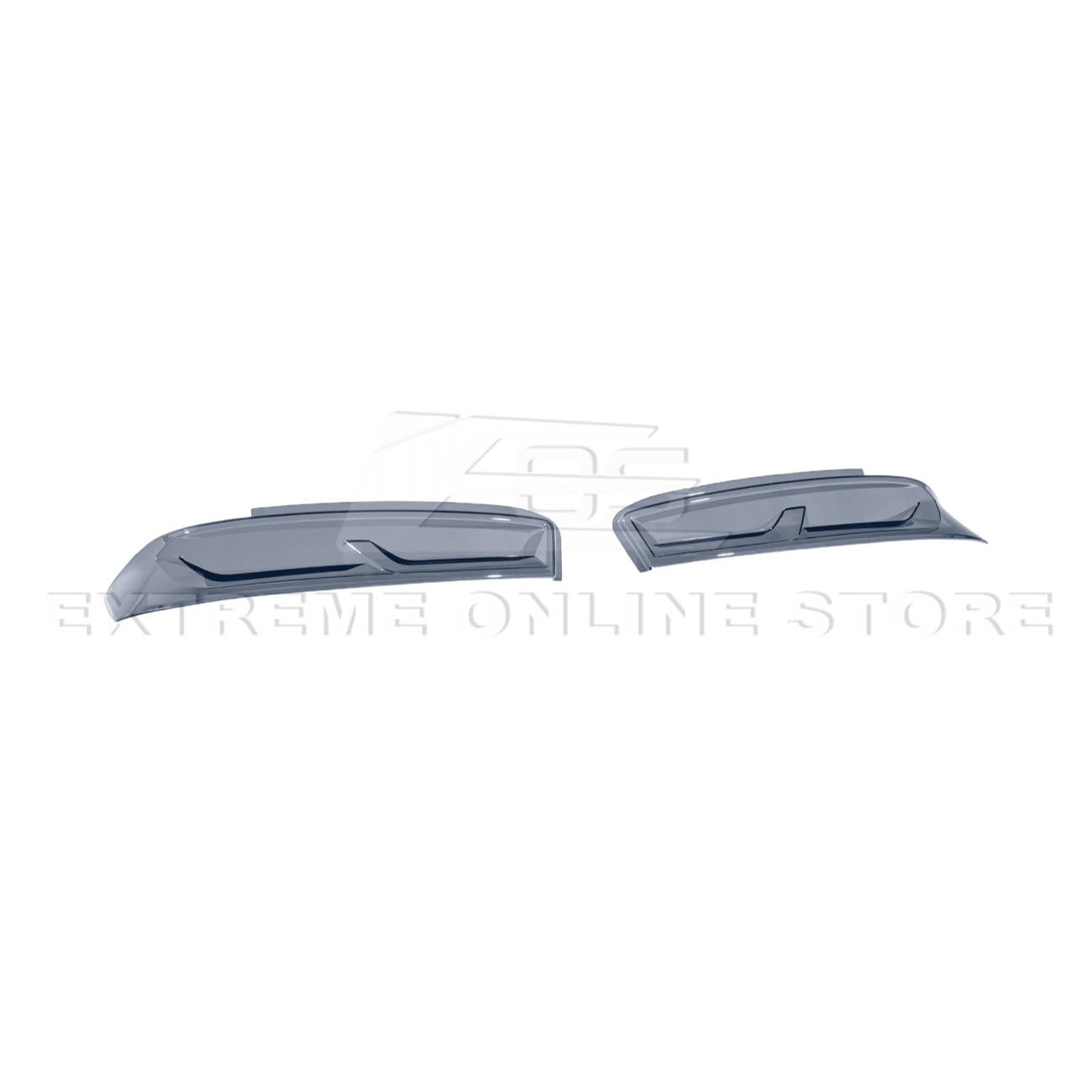 Chevrolet Camaro Smoke Tinted Rear Tail Light Trim Bezel Cover Pair 2016-2018