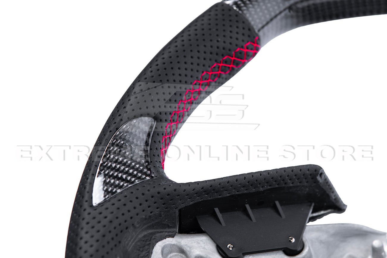 Chevrolet Corvette C8 LED Digital Carbon Fiber Steering Wheel Custom Order 2020-2026