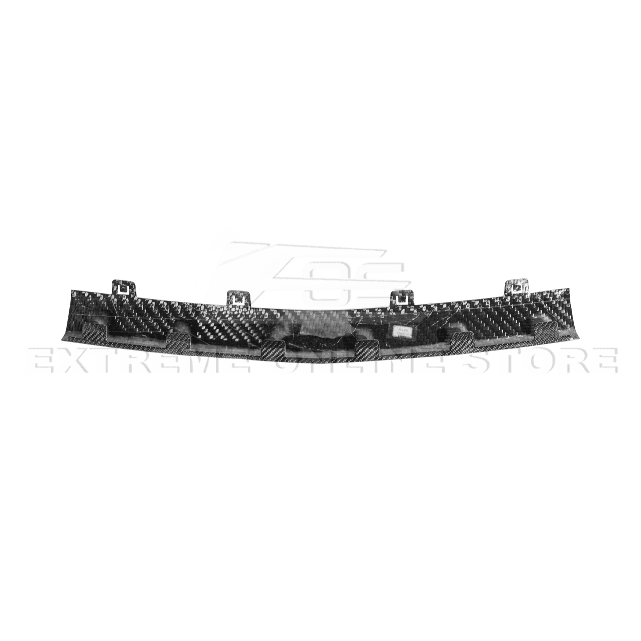 Ford Mustang S650 Dark Horse Factory Style Dry Carbon Fiber Front Upper Middle Grille Trim 2024-Present
