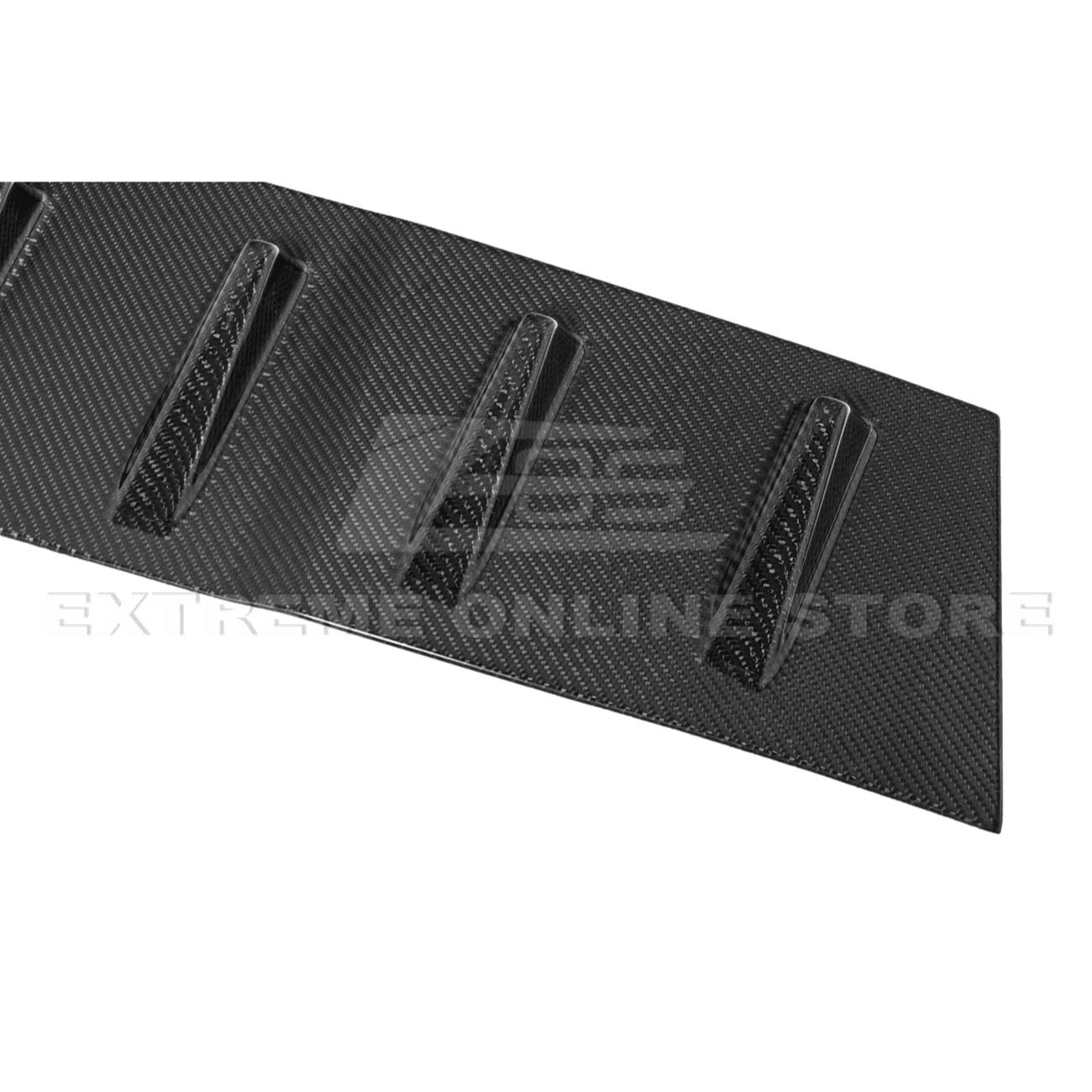Chevrolet Corvette C8 EOS Style Carbon Fiber Rear Roof Vortex Generator Spoiler 2020-2026