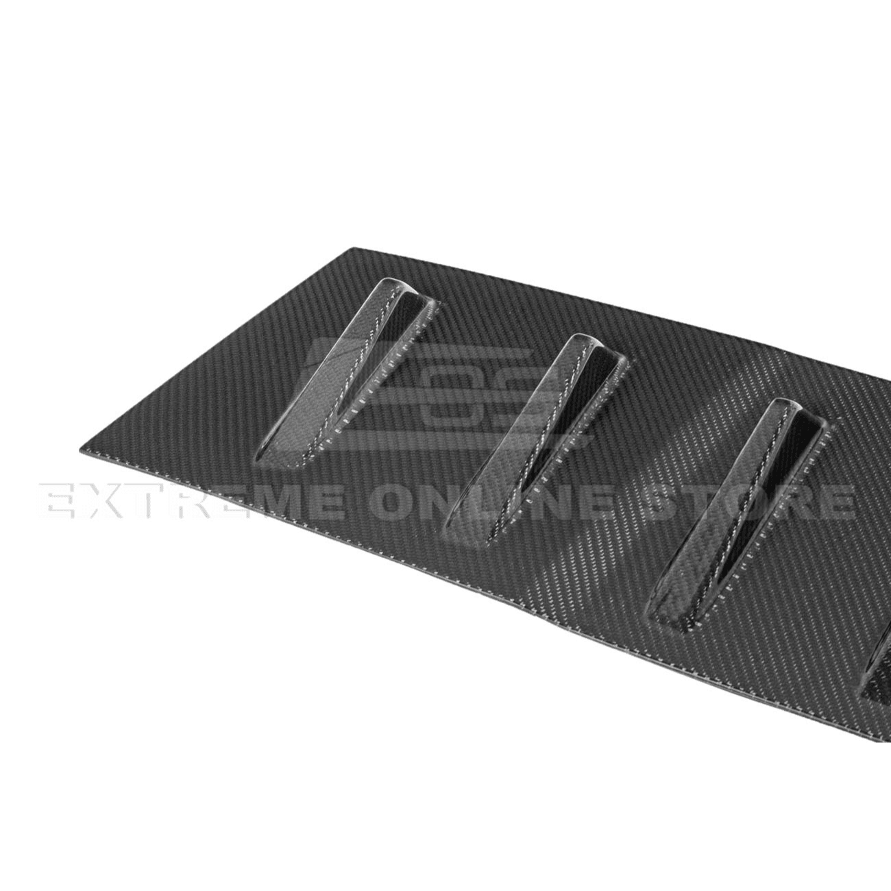 Chevrolet Corvette C8 EOS Style Carbon Fiber Rear Roof Vortex Generator Spoiler 2020-2026