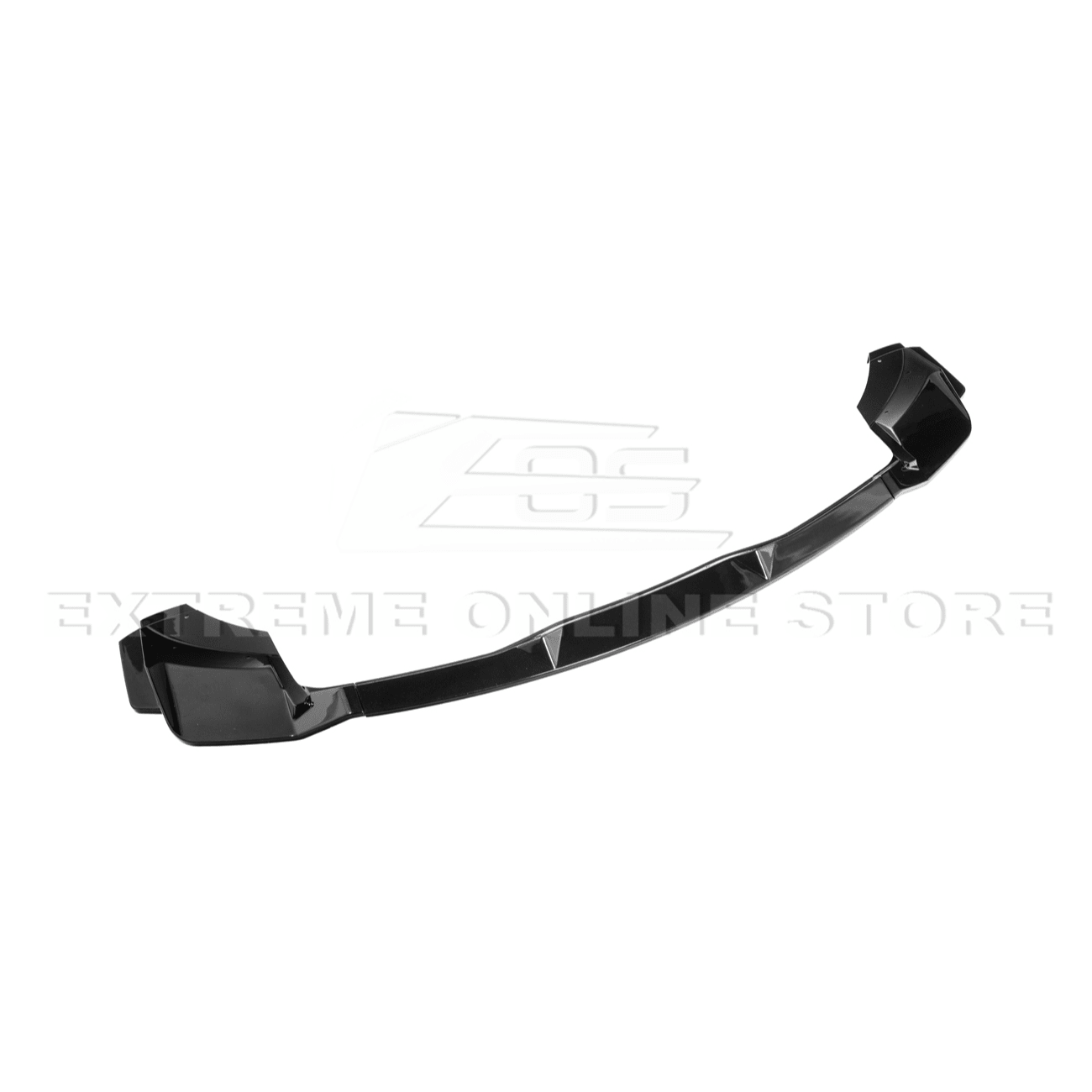 Chevrolet Corvette C8 Performance Style Matte Black Rear Diffuser Lip Winglet Kit 2020-2026