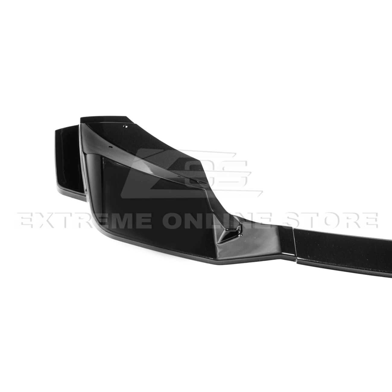 Chevrolet Corvette C8 Performance Style Matte Black Rear Diffuser Lip Winglet Kit 2020-2026