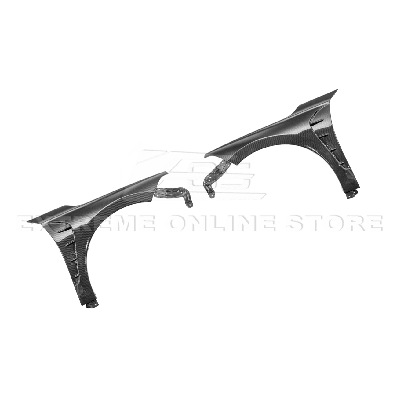 Honda Civic 11th Gen Varis Style Carbon Fiber Front Vented Hood with FL5 Fender Kit 2022-Up