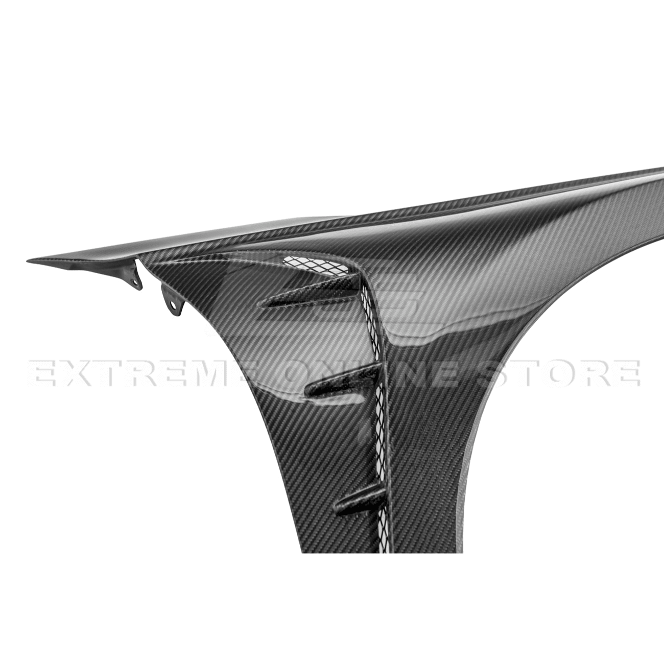 Honda Civic 11th Gen Varis Style Carbon Fiber Front Vented Hood with FL5 Fender Kit 2022-Up