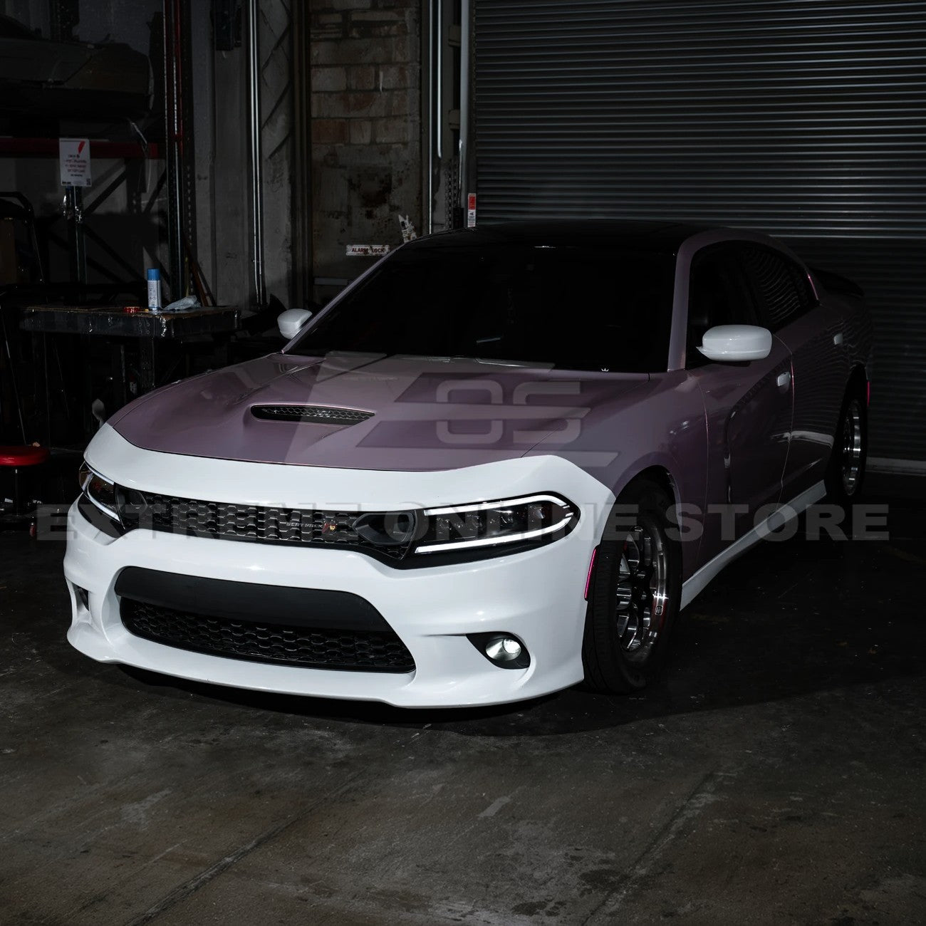 Charger LED DRL Sequential Signal Projector Headlights 2015-2023