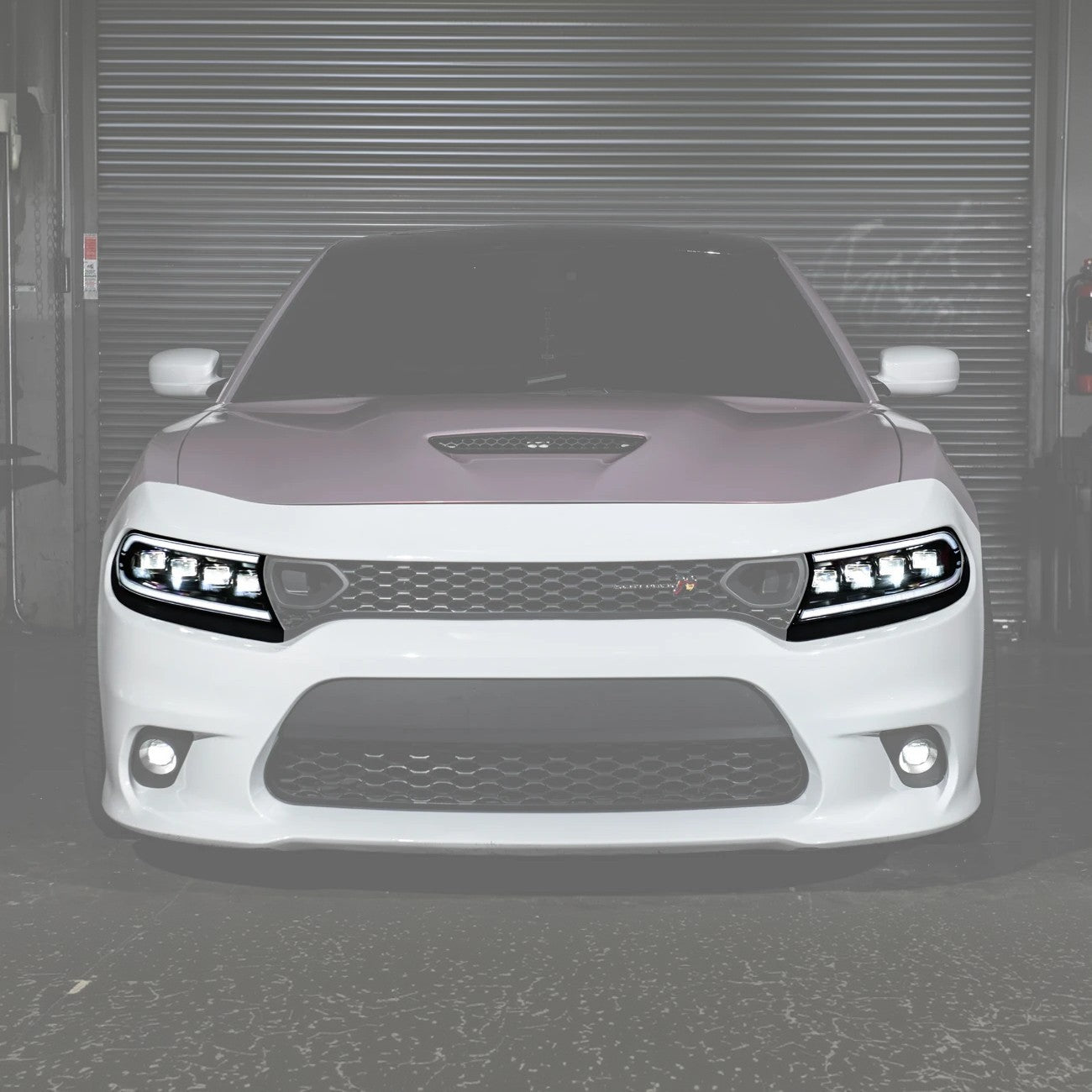 Charger LED DRL Sequential Signal Projector Headlights 2015-2023