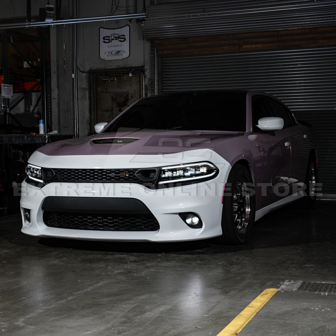 Charger LED DRL Sequential Signal Projector Headlights 2015-2023