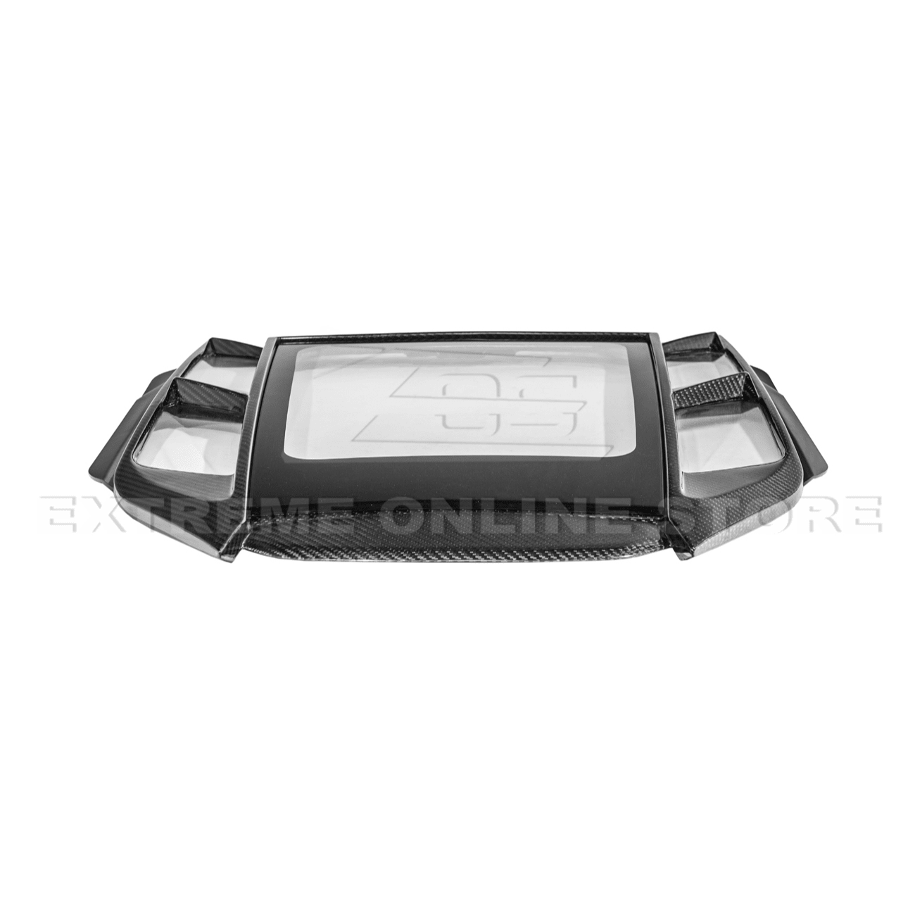 Chevrolet Corvette C8 Convertible EOS Performance Style Carbon Flash Rear Hatch Upper HTC Tonneau Window Inserts 2020-Present