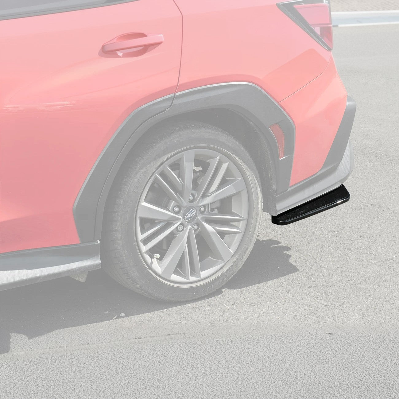 Subaru WRX VB Performance Style Matte Gloss Carbon Rear Bumper Apron Lip Splitter 2022-Up
