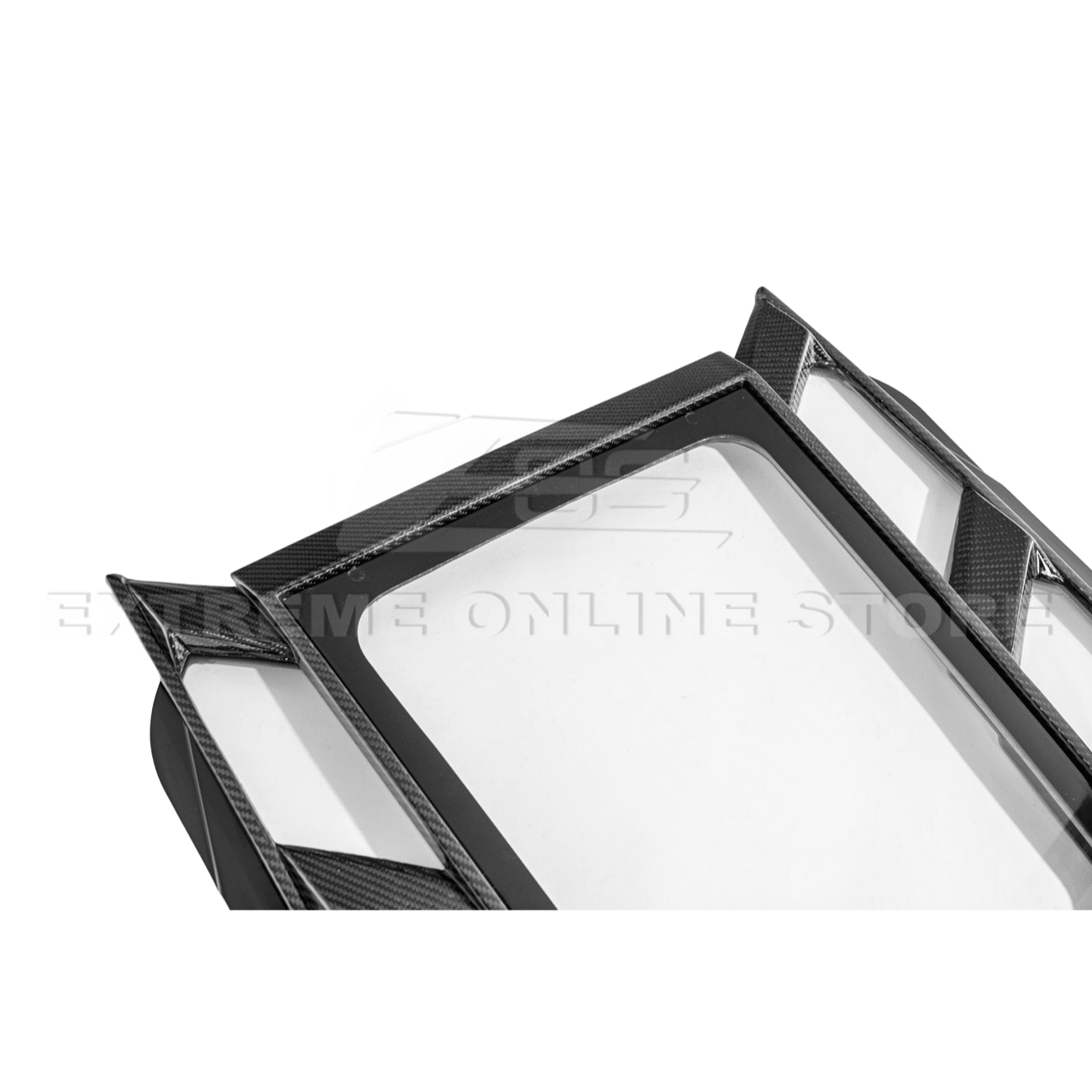 Chevrolet Corvette C8 Convertible EOS Performance Style Carbon Flash Rear Hatch Upper HTC Tonneau Window Inserts 2020-Present