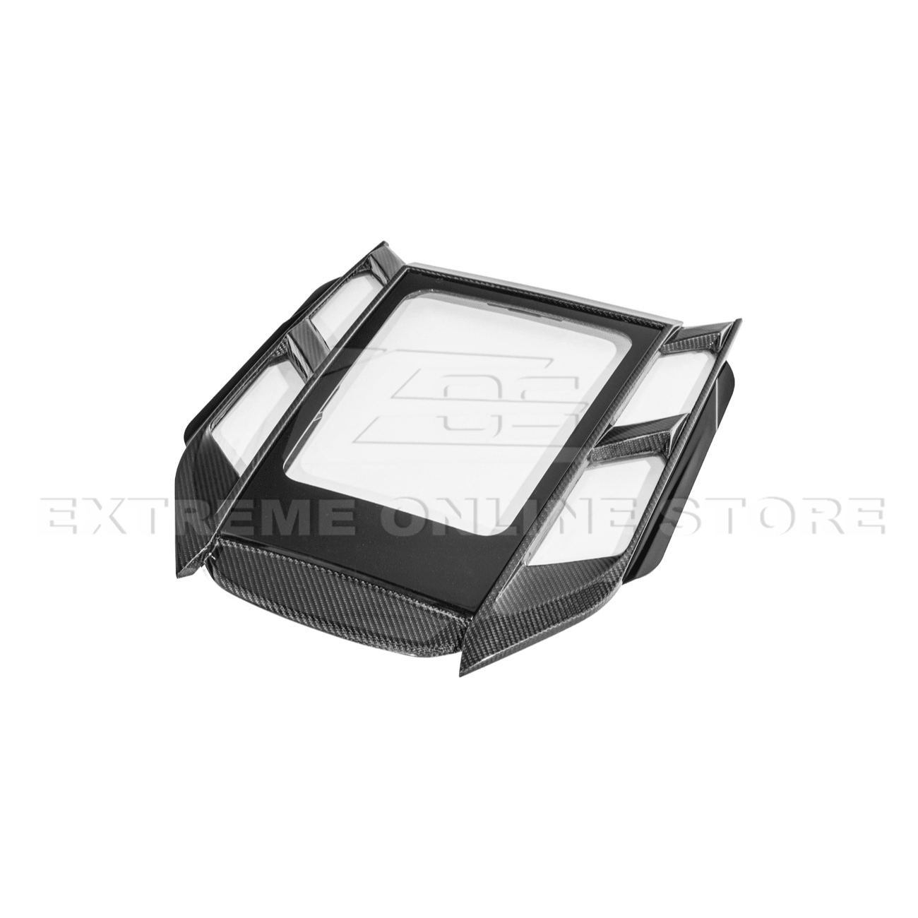 Chevrolet Corvette C8 Convertible EOS Performance Style Carbon Flash Rear Hatch Upper HTC Tonneau Window Inserts 2020-Present