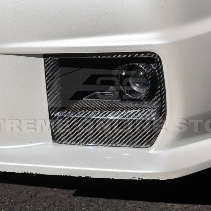 Cadillac CTS-V Sigma II Carbon Package Style Dry Carbon Fiber Front Fog Light Covers 2009-2015