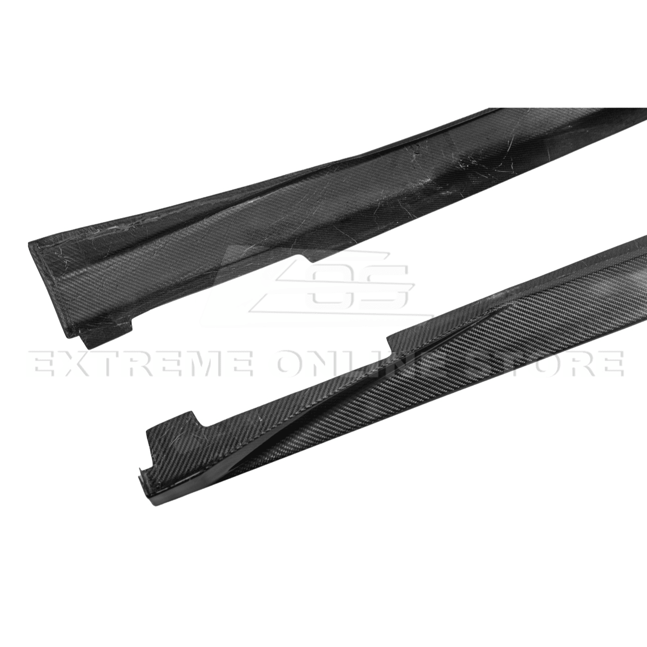 Chevrolet Camaro ZL1 1LE Style Carbon Fiber Front Lip Splitter Side Skirts Aero Kit 2016-2024