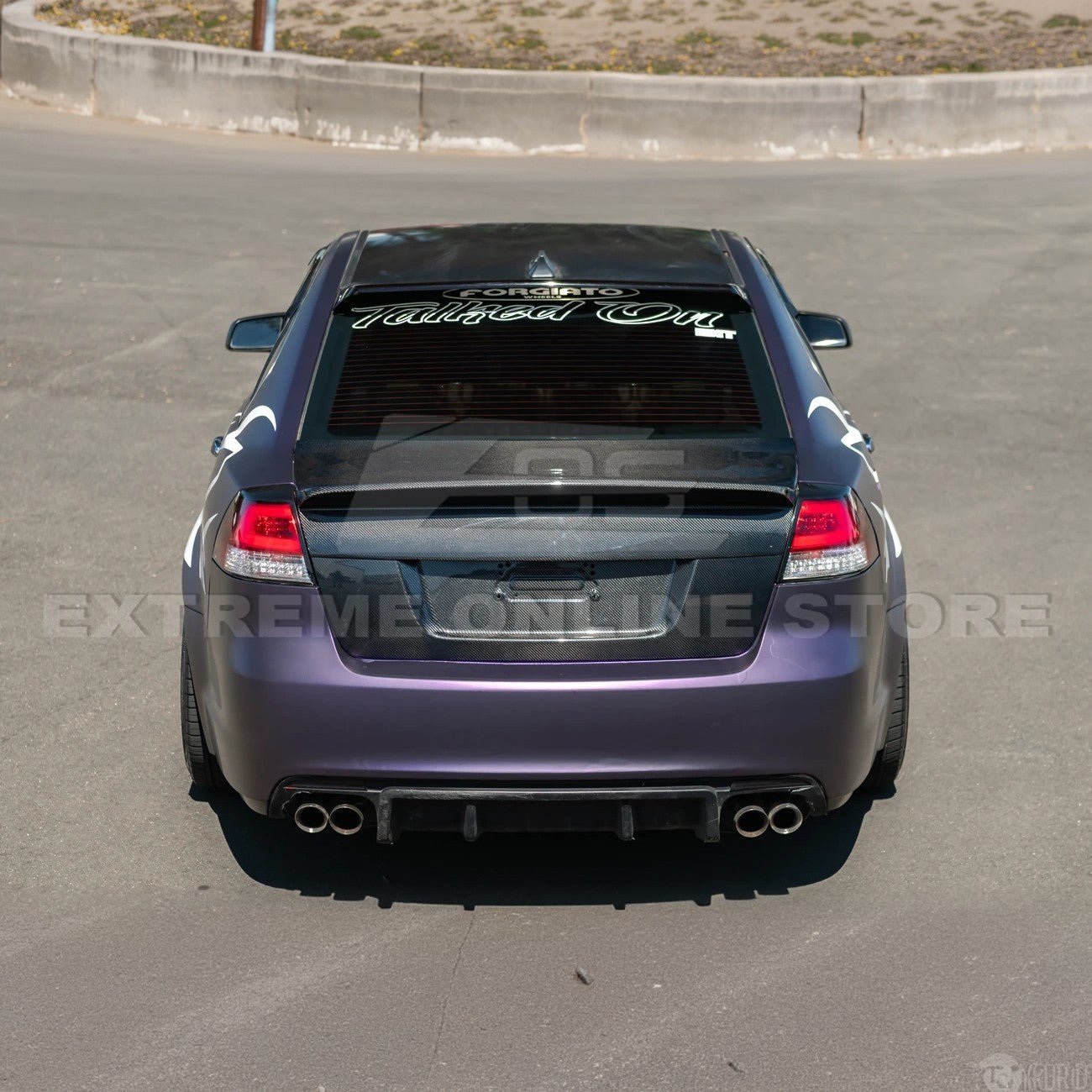 Pontiac G8 Sedan Carbon Fiber Rear Trunk w/ Integrated Spoiler 2008-2009