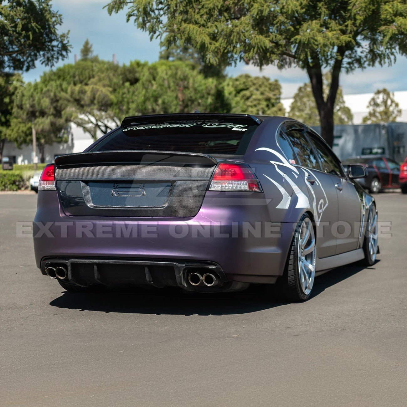 Pontiac G8 Sedan Carbon Fiber Rear Trunk w/ Integrated Spoiler 2008-2009