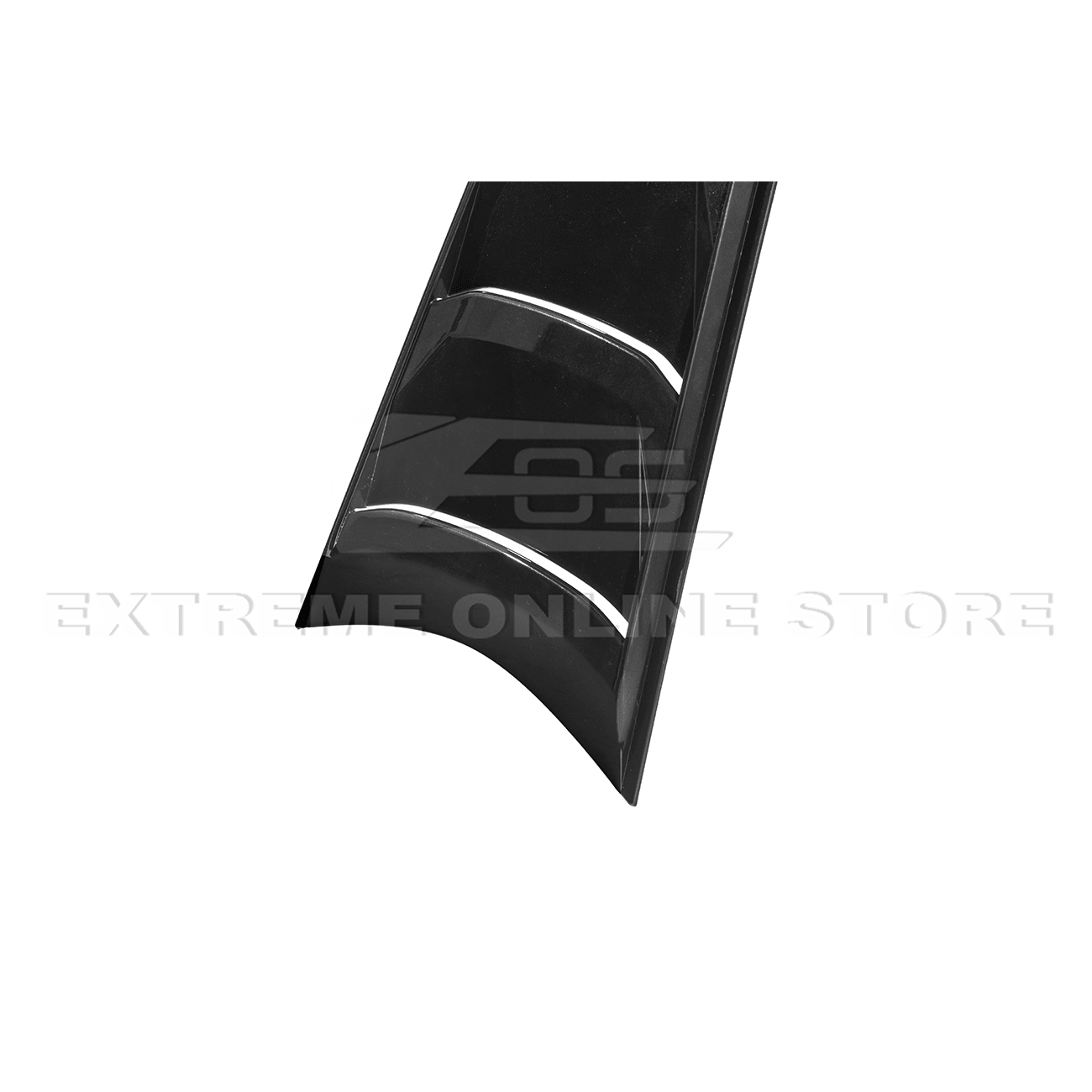 Corvette C8 ZR1 Style Carbon Flash Rear Window Louver Vent Cover 2020-Up
