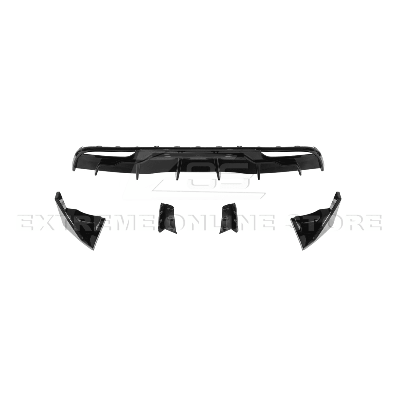 Tesla Model 3 Highland Track Style Gloss Black Full Body Kit 2024-Up