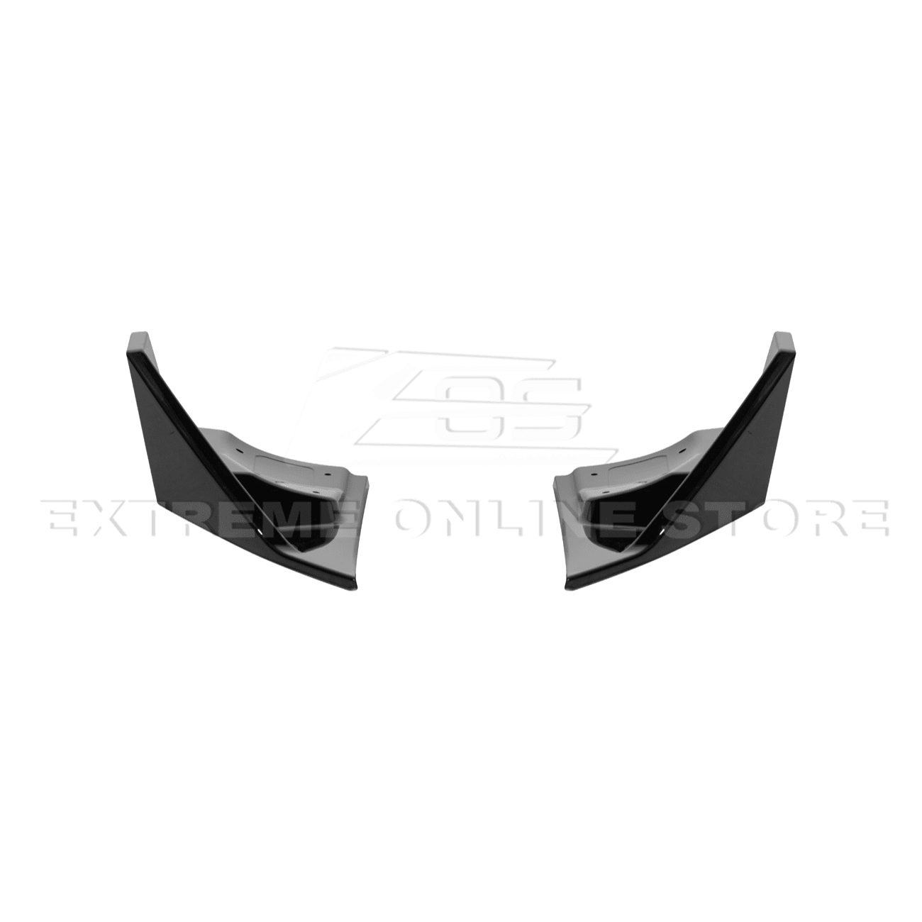 Tesla Model 3 Highland Track Style Gloss Black Rear Bumper Diffuser Lip 2024-Up