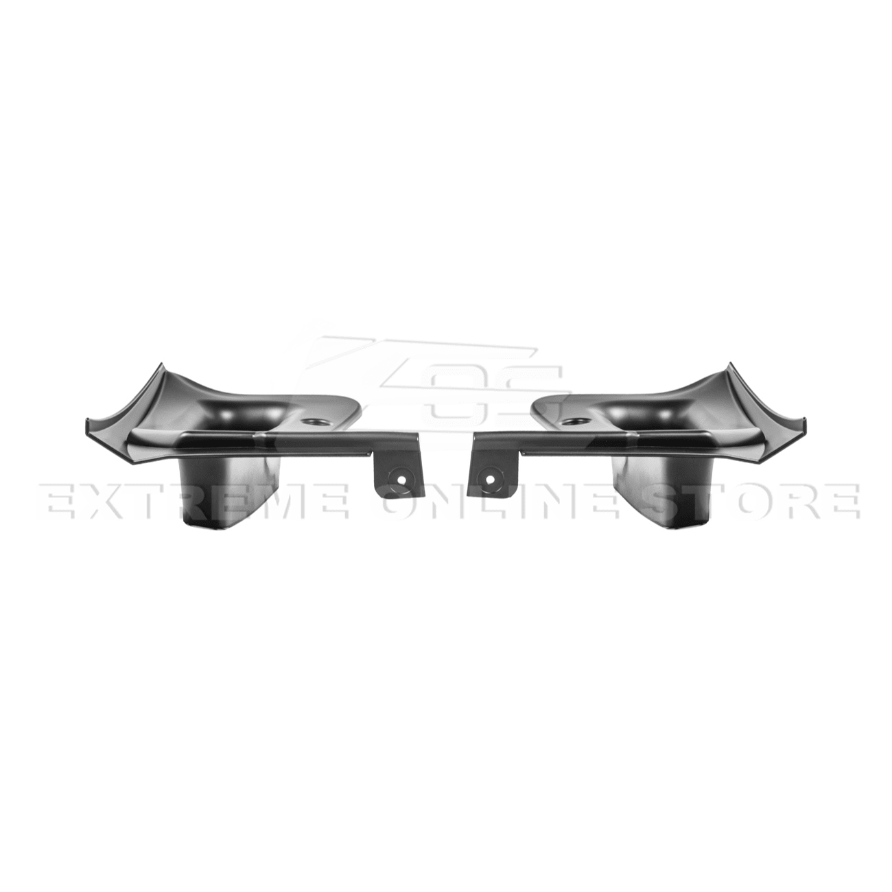 Corvette C8 Z06 XL Extended Rear Mud Flap Guards Matte Black 2023-Up