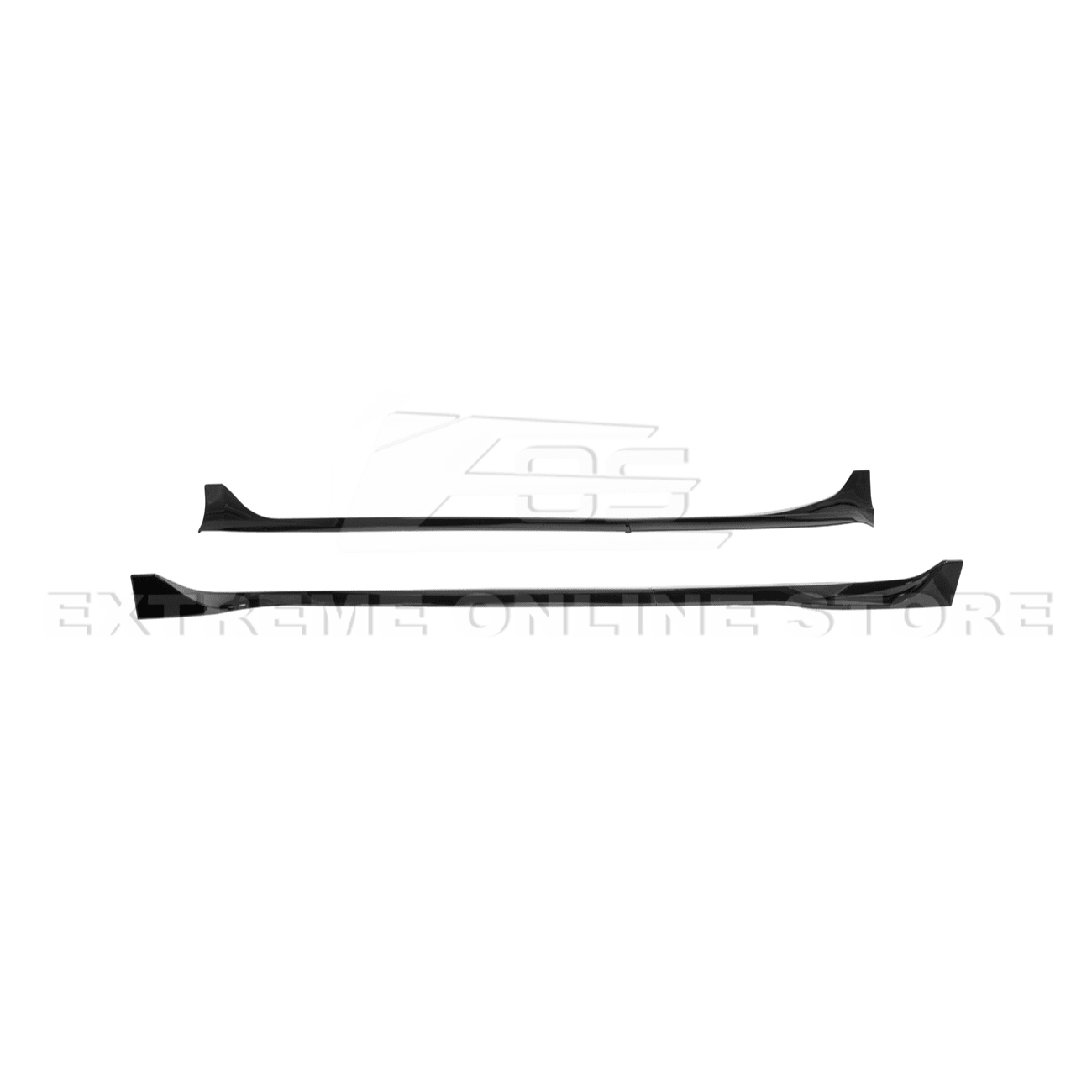 Tesla Model 3 Highland Performance Track Style Gloss Black Side Skirts Rocker Panel Pair 2024-Up