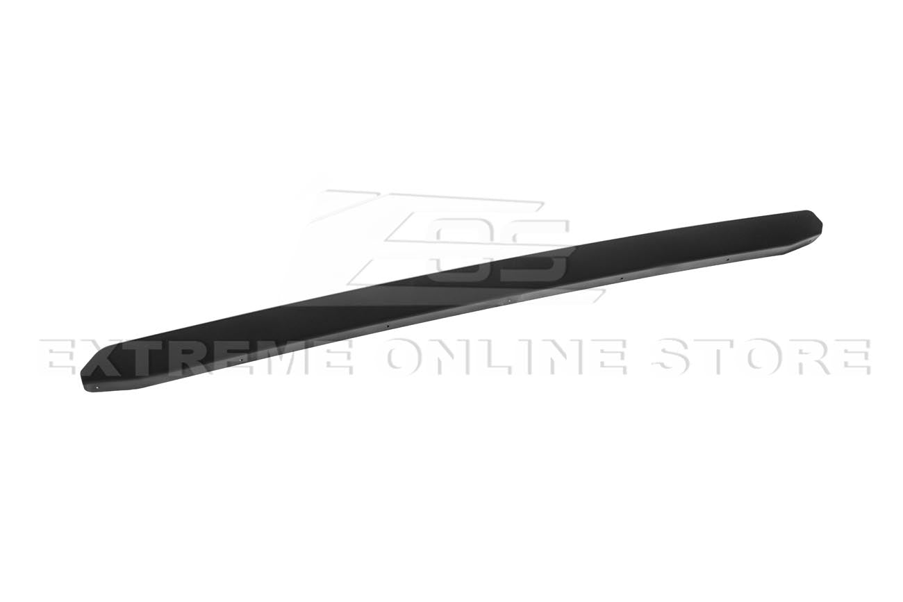 Ford Mustang S650 GT Performance Style Rear Gurney Flap Spoiler Matte Black Carbon Finish 2024-Up