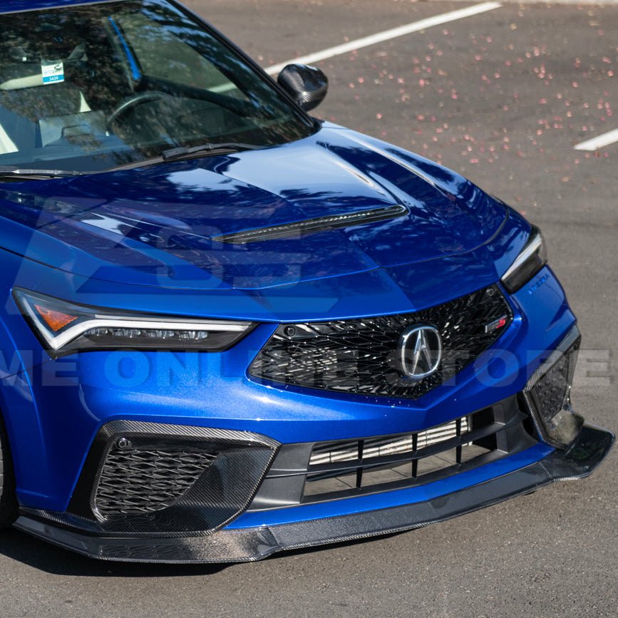 Acura Integra DE5 EOS Performance Style Matte Gloss Carbon Fiber Front Lip Splitter 2024-Up