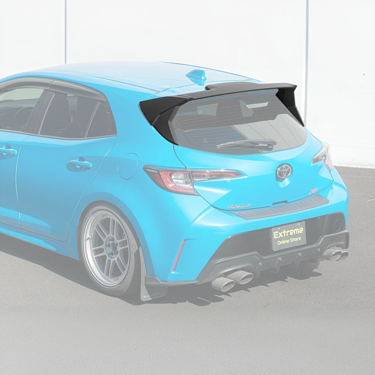 Toyota Corolla Hatchback GR Corolla CE Style Rear Roof Wing Spoiler 2019-2024