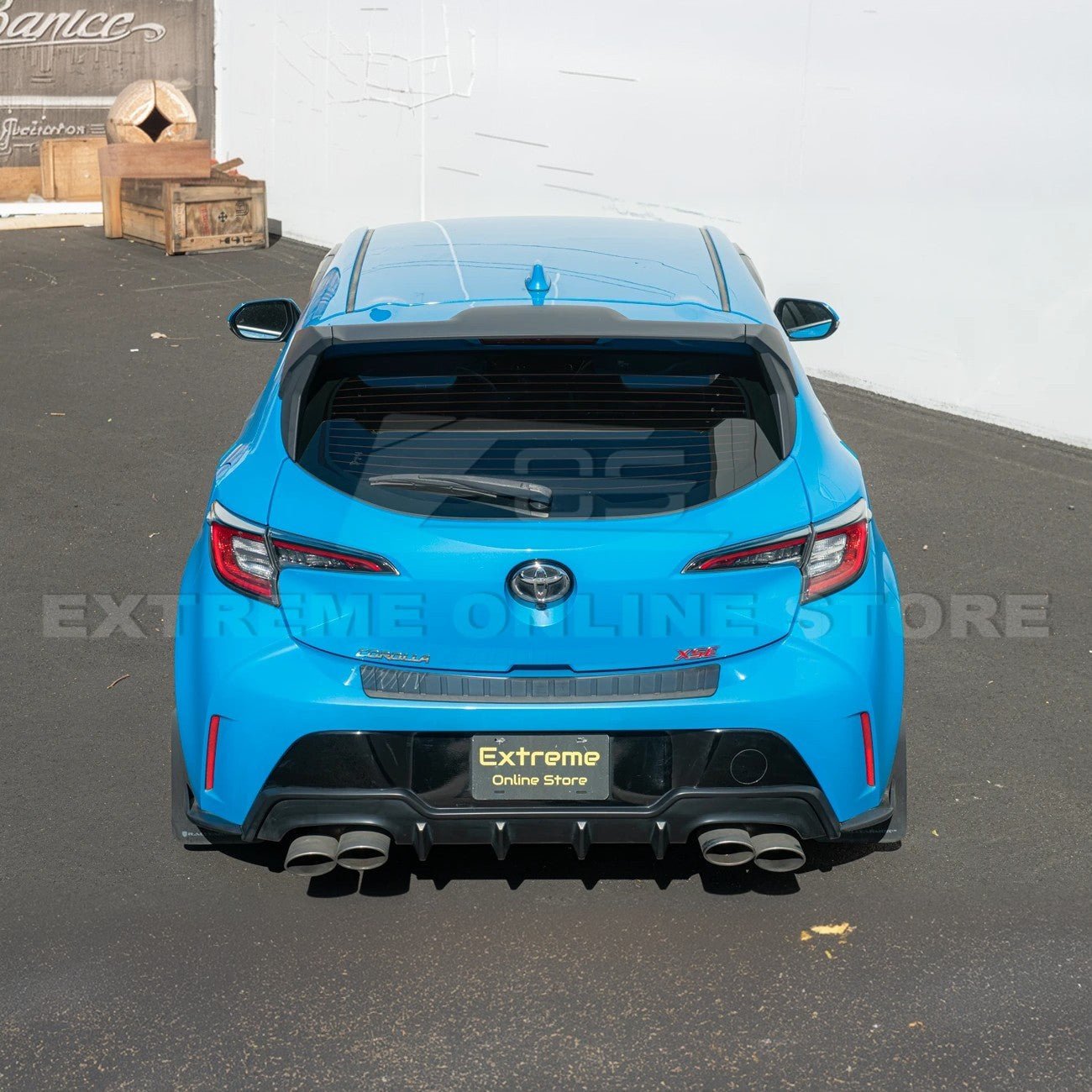 Toyota Corolla Hatchback GR Corolla CE Style Rear Roof Wing Spoiler 2019-2024