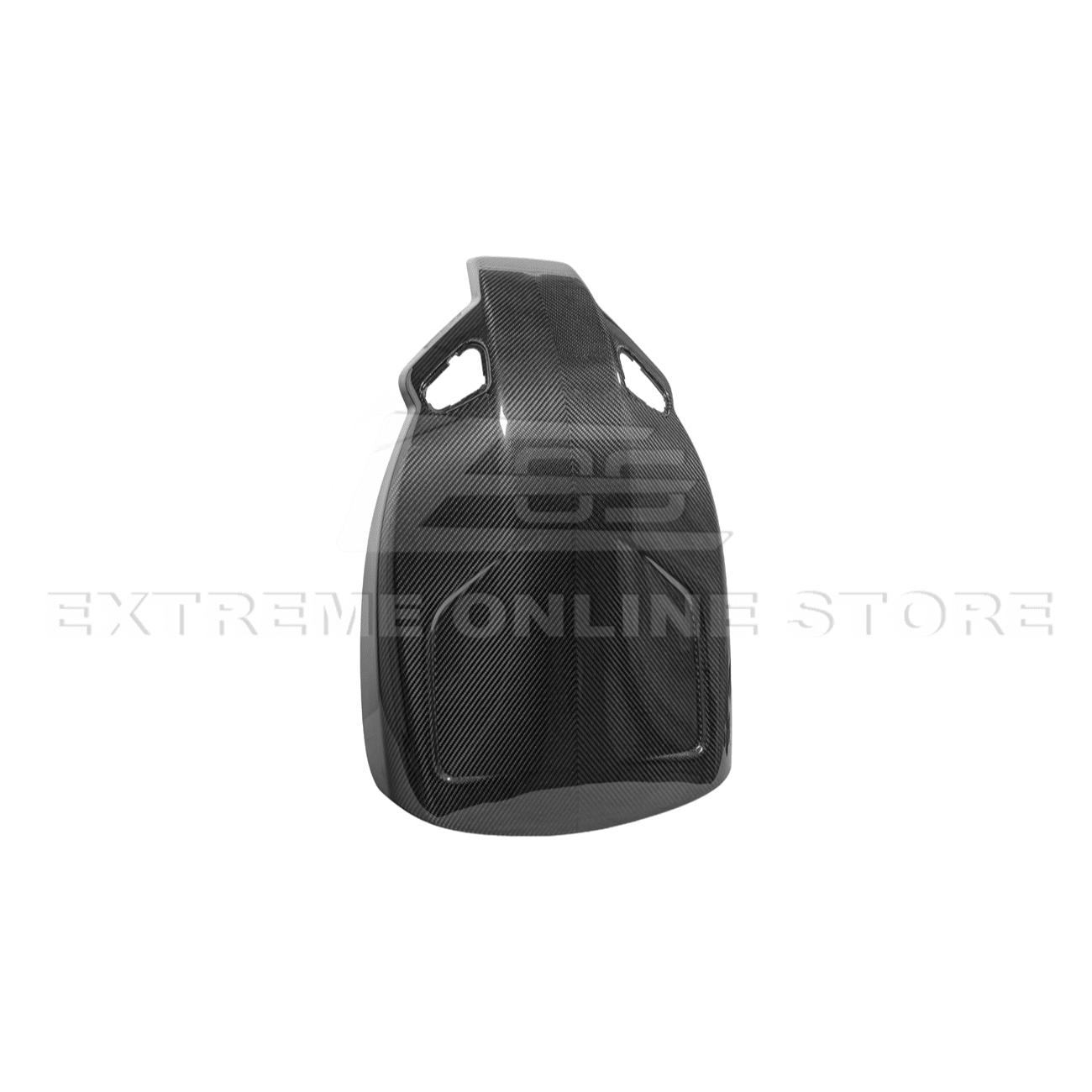 Cadillac CTS-V ATS-V Blackwing Style Dry Carbon Fiber Seat Back Cover Set 2016-2019