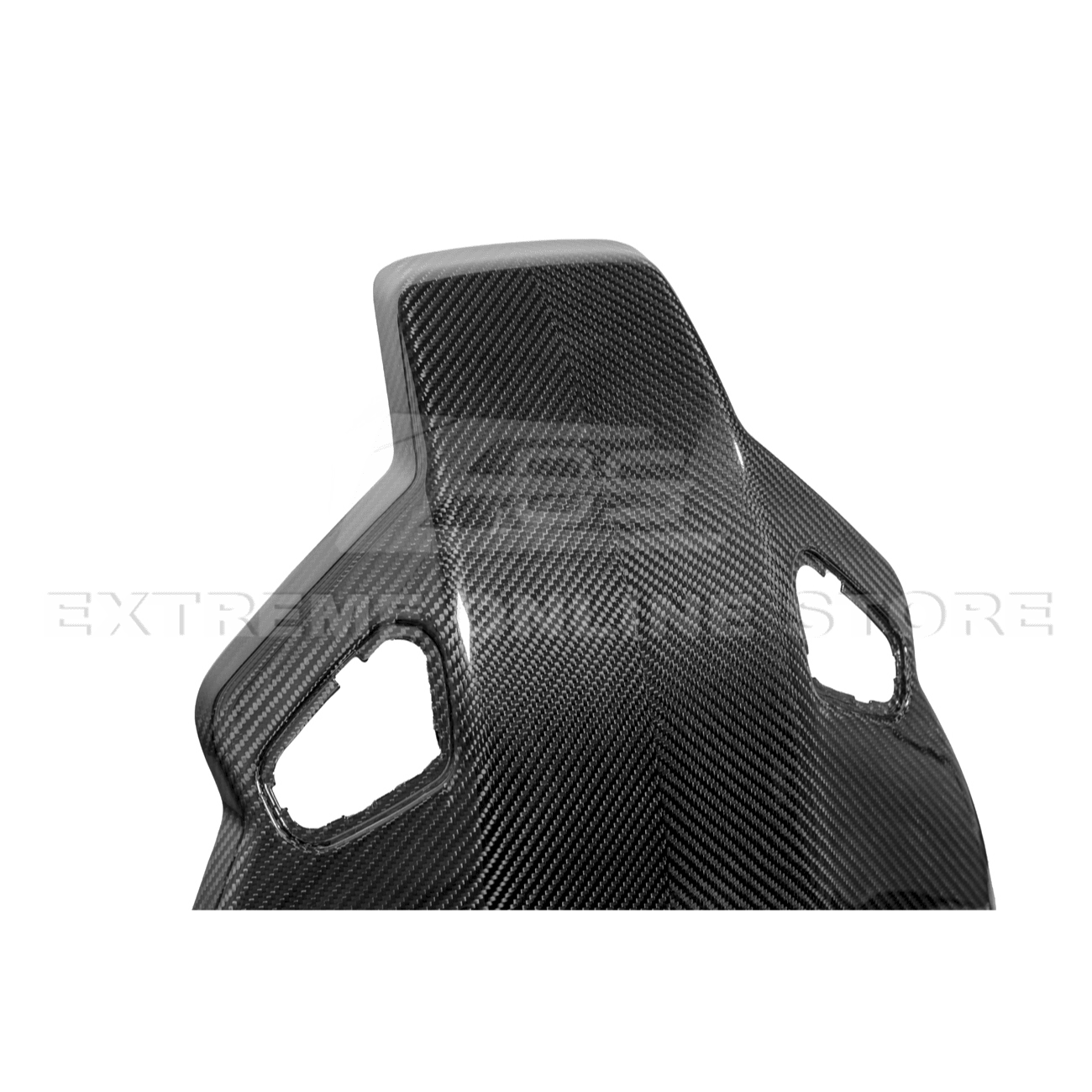 Cadillac CTS-V ATS-V Blackwing Style Dry Carbon Fiber Seat Back Cover Set 2016-2019