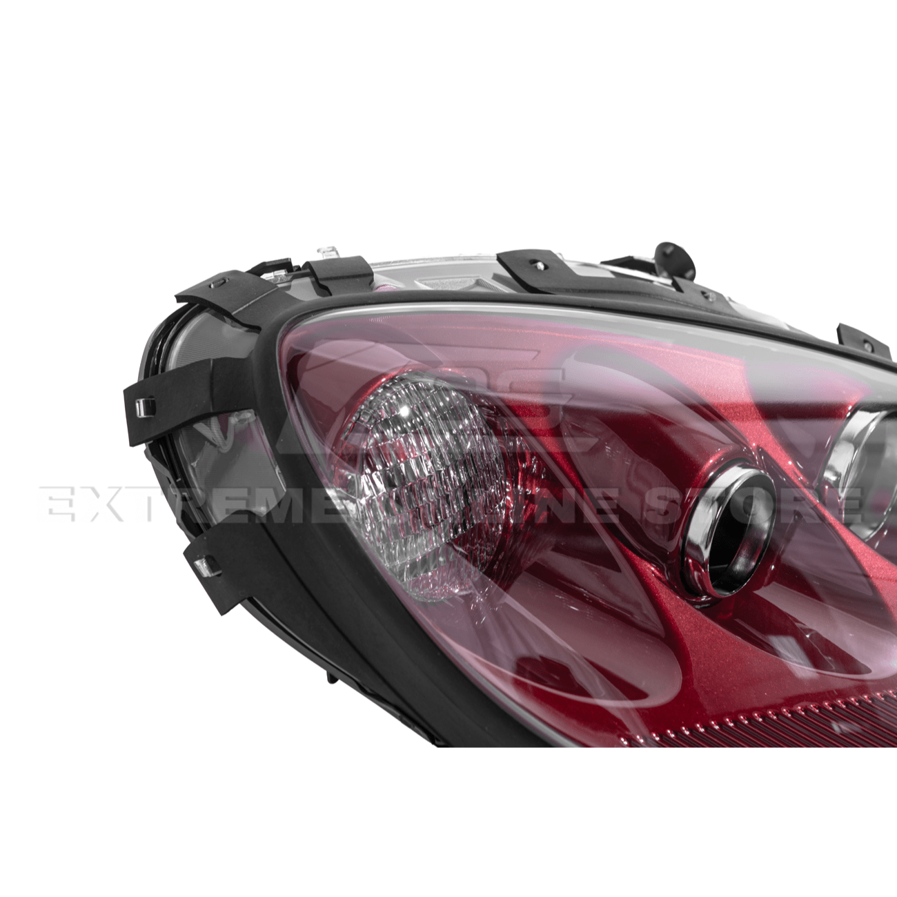 Chevrolet Corvette C6 OEM Style Clear Lens Painted Housing HID Headlights 2005-2013