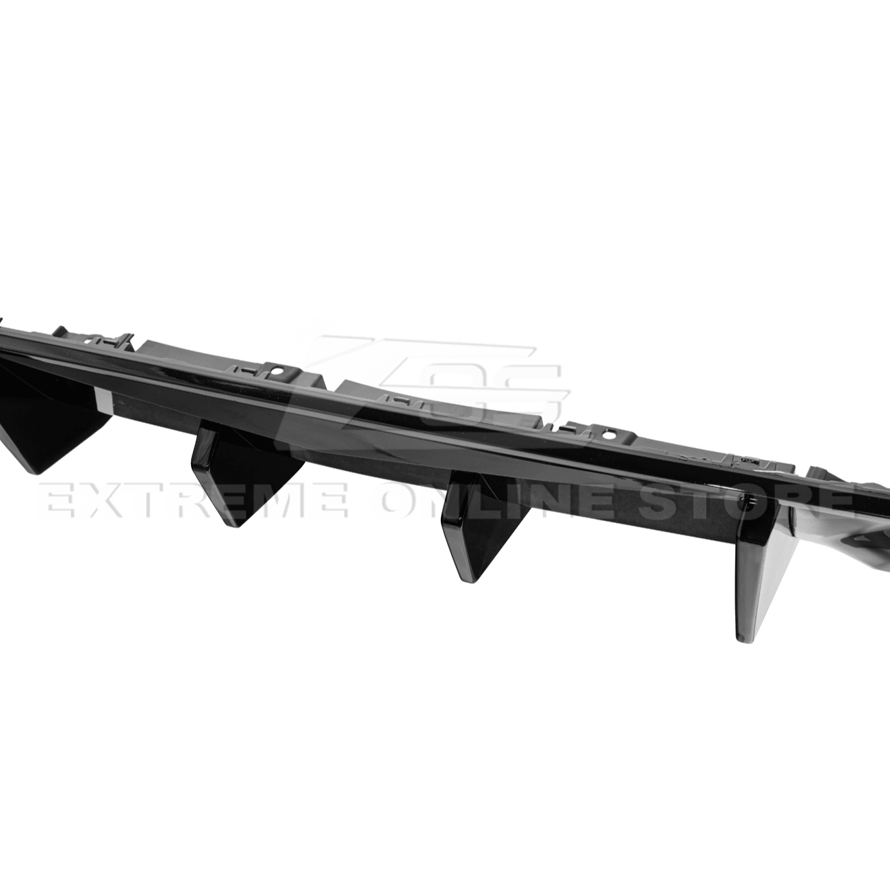 Dodge Charger Widebody SRT Performance Style Matte Gloss Black Rear Bumper Exhaust Diffuser 2020-Up