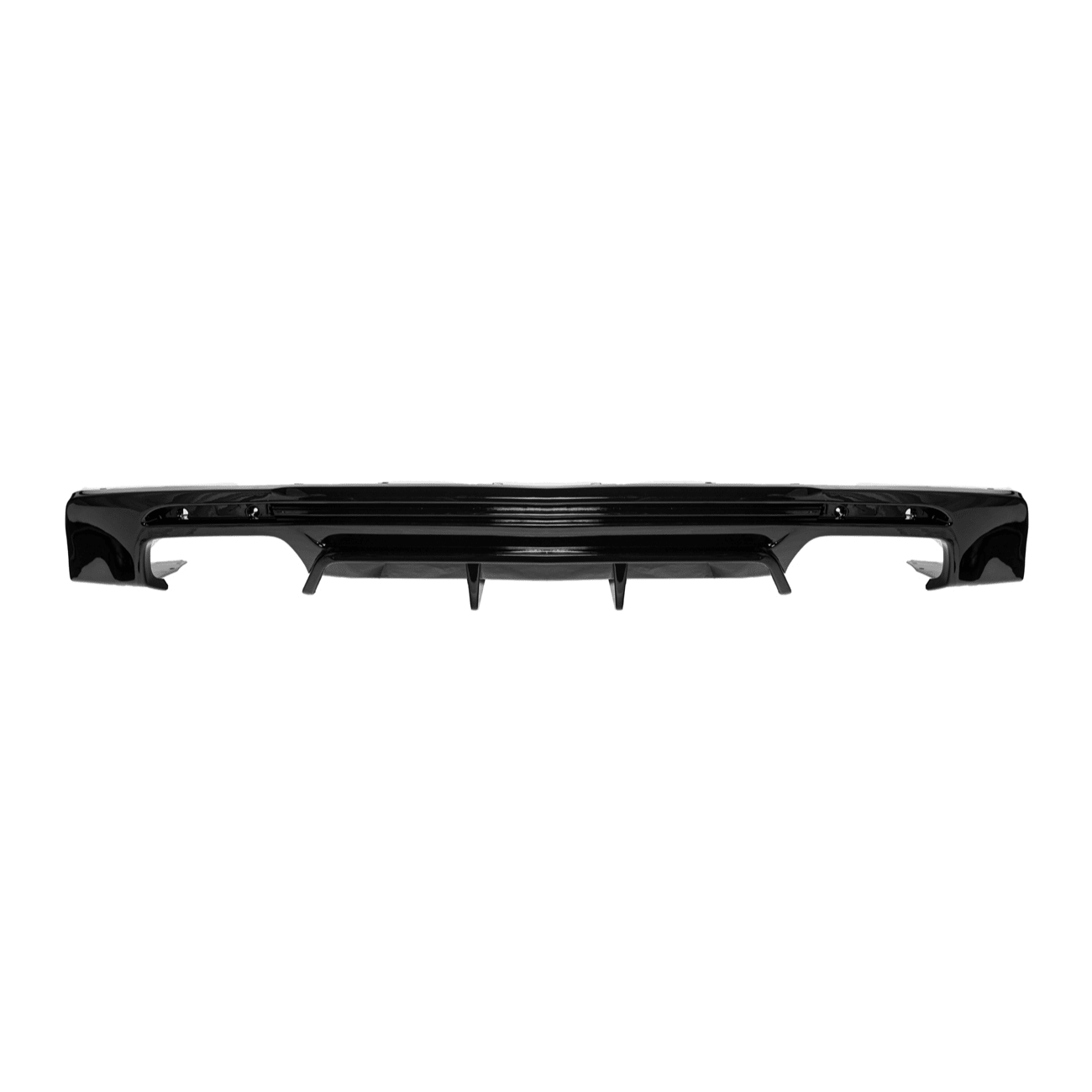 Chevrolet Camaro 6th Gen ZL1 Style Gloss Black Matte Black Rear Quad Exit Diffuser 2016-Up