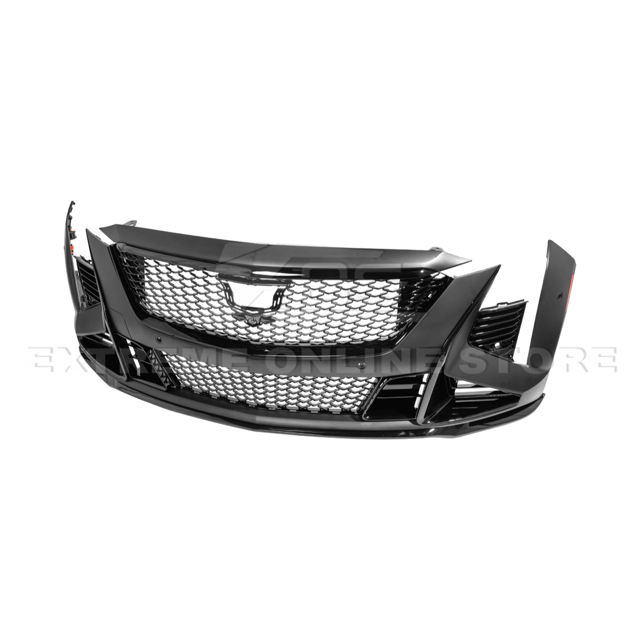 Cadillac CT5 CT5-V Blackwing Style Primed Black Front Bumper Conversion Kit 2025-Up