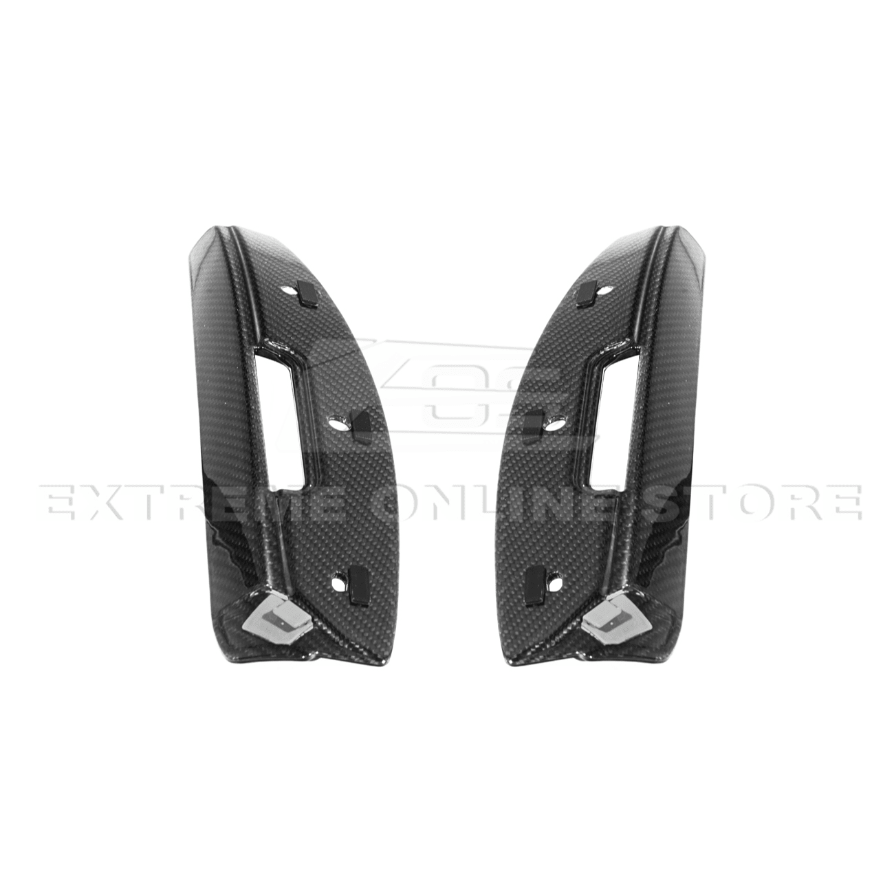 Cadillac CT5-V Blackwing Carbon Fiber Front Splitter Side Wheel Arch 2020-Up