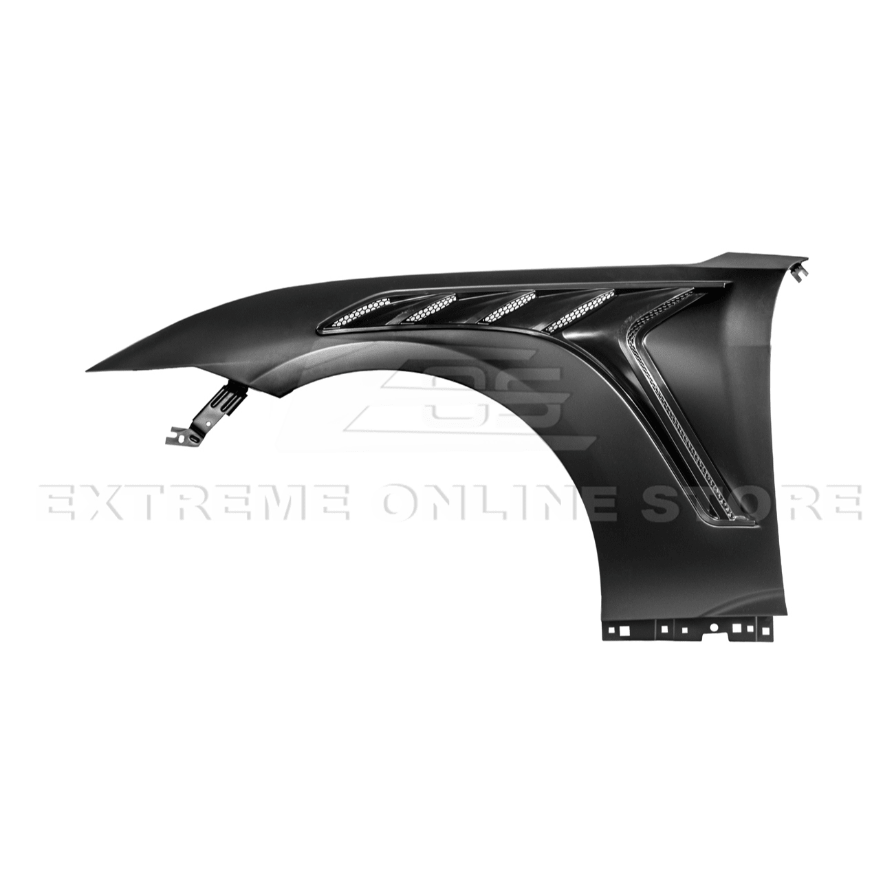 Ford Mustang S650 GTD Style Carbon Fiber Front Side Vented Fenders 2024-Present
