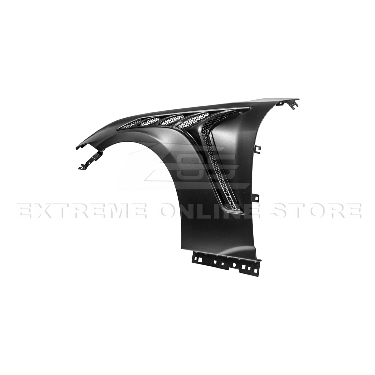 Ford Mustang S650 GTD Style Carbon Fiber Front Side Vented Fenders 2024-Present