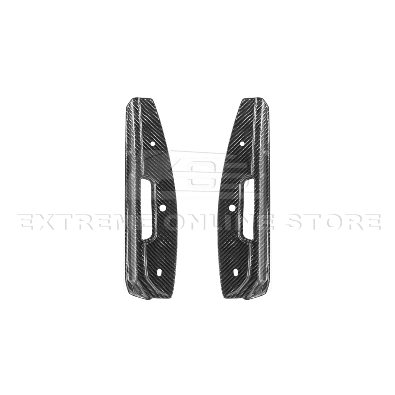 Cadillac CT5-V Blackwing Carbon Fiber Front Splitter Side Wheel Arch 2020-Up