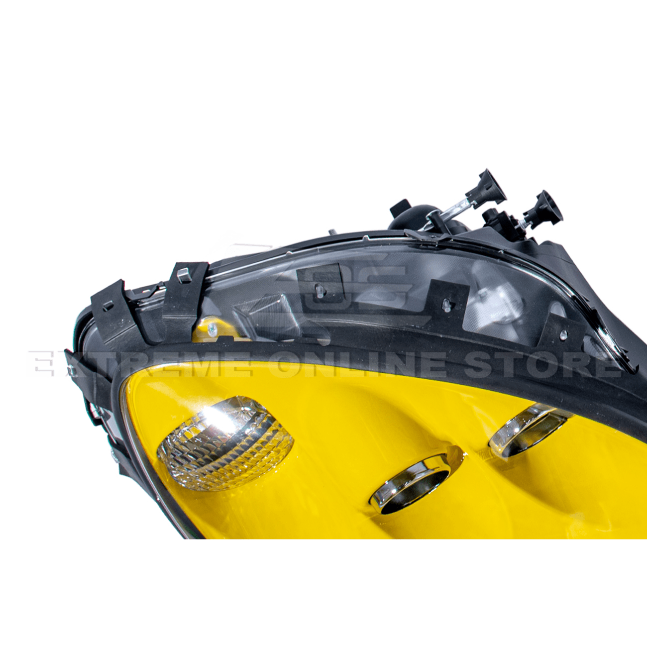 Chevrolet Corvette C6 OEM Style Clear Lens Painted Housing HID Headlights 2005-2013
