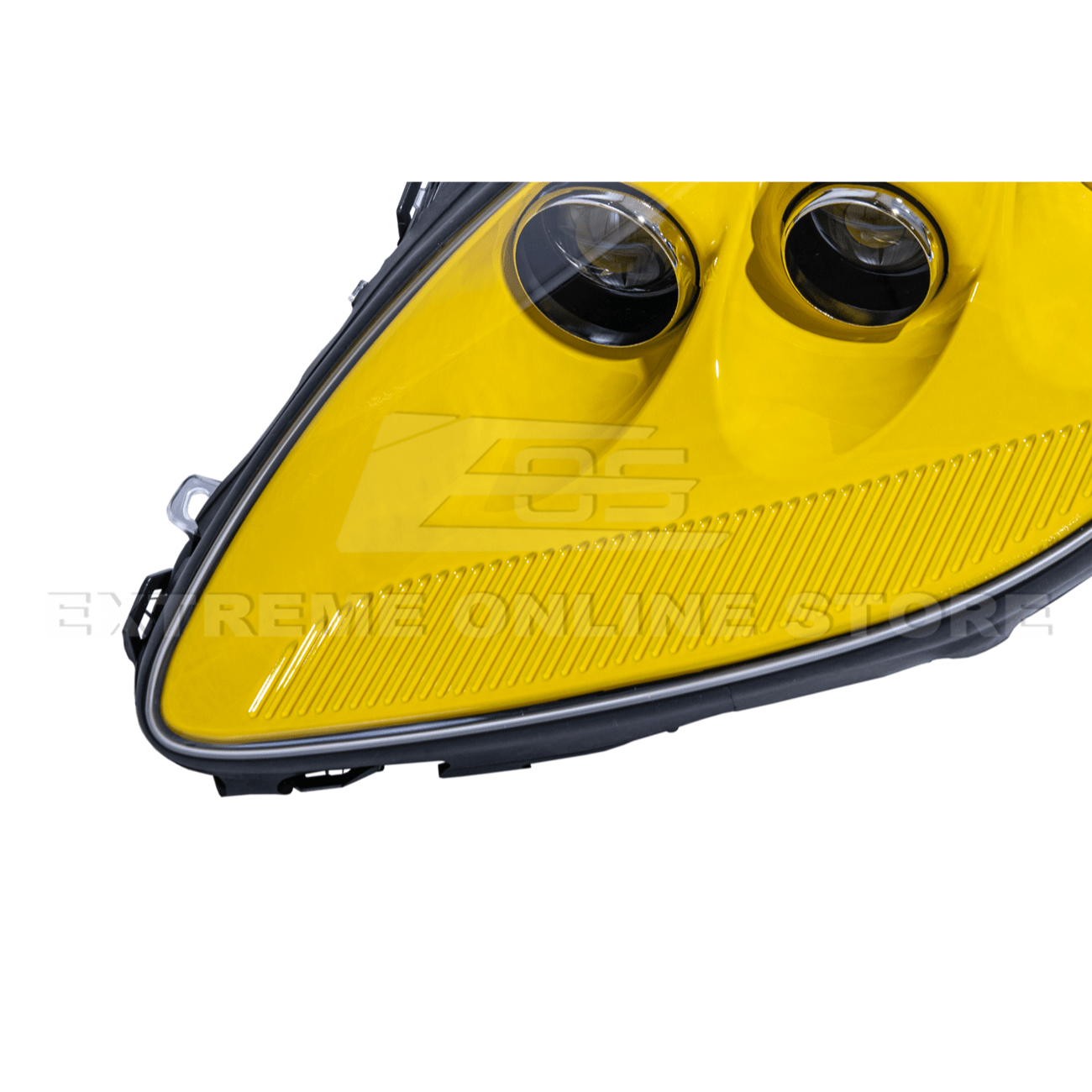 Chevrolet Corvette C6 OEM Style Clear Lens Painted Housing HID Headlights 2005-2013
