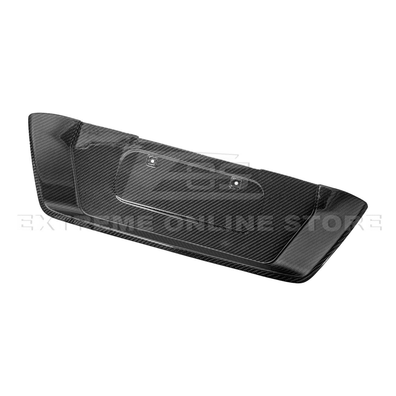 Chevrolet Corvette C8 Z06 E-Ray Factory Style Dry Carbon Fiber License Plate Backing 2023-Up