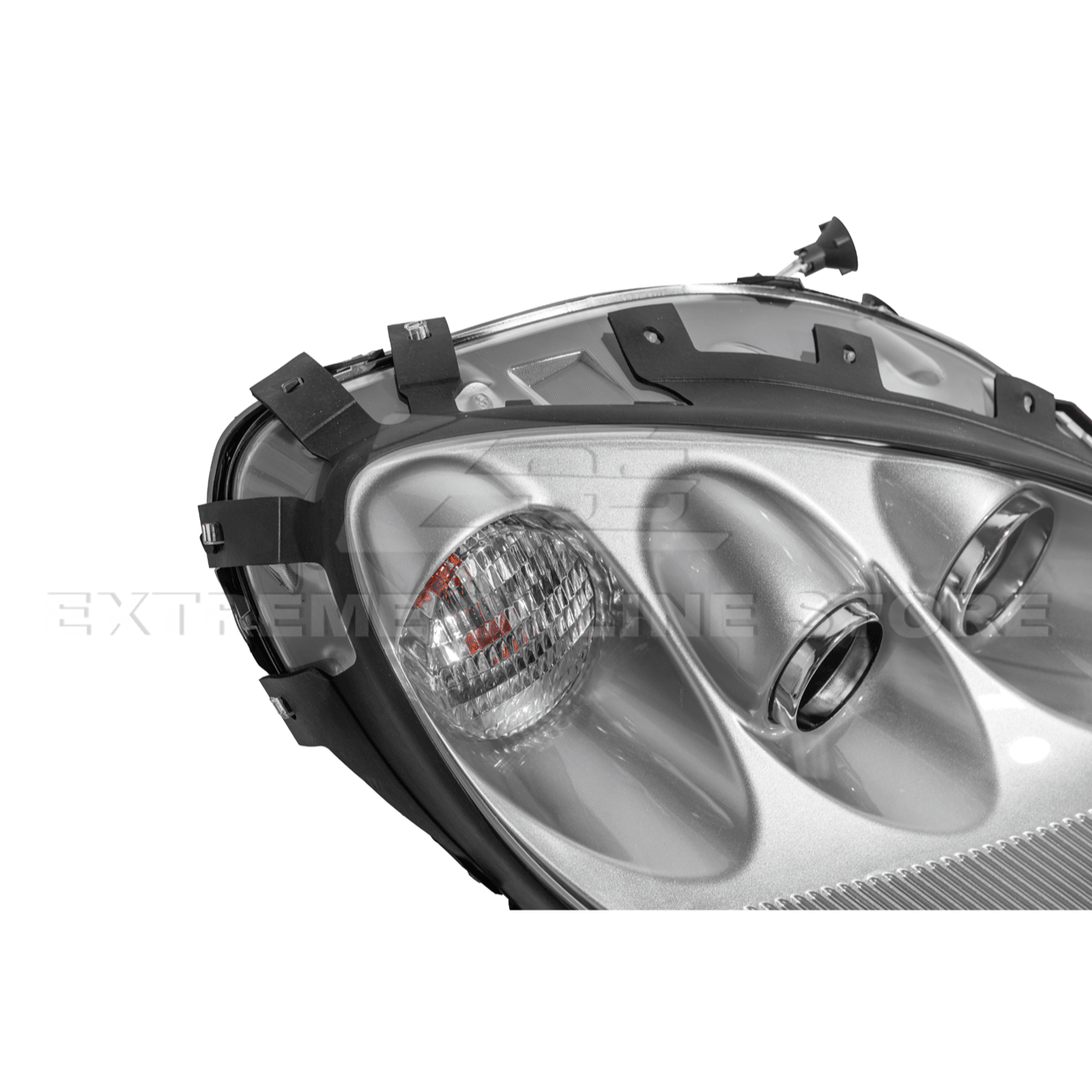 Chevrolet Corvette C6 OEM Style Clear Lens Painted Housing HID Headlights 2005-2013