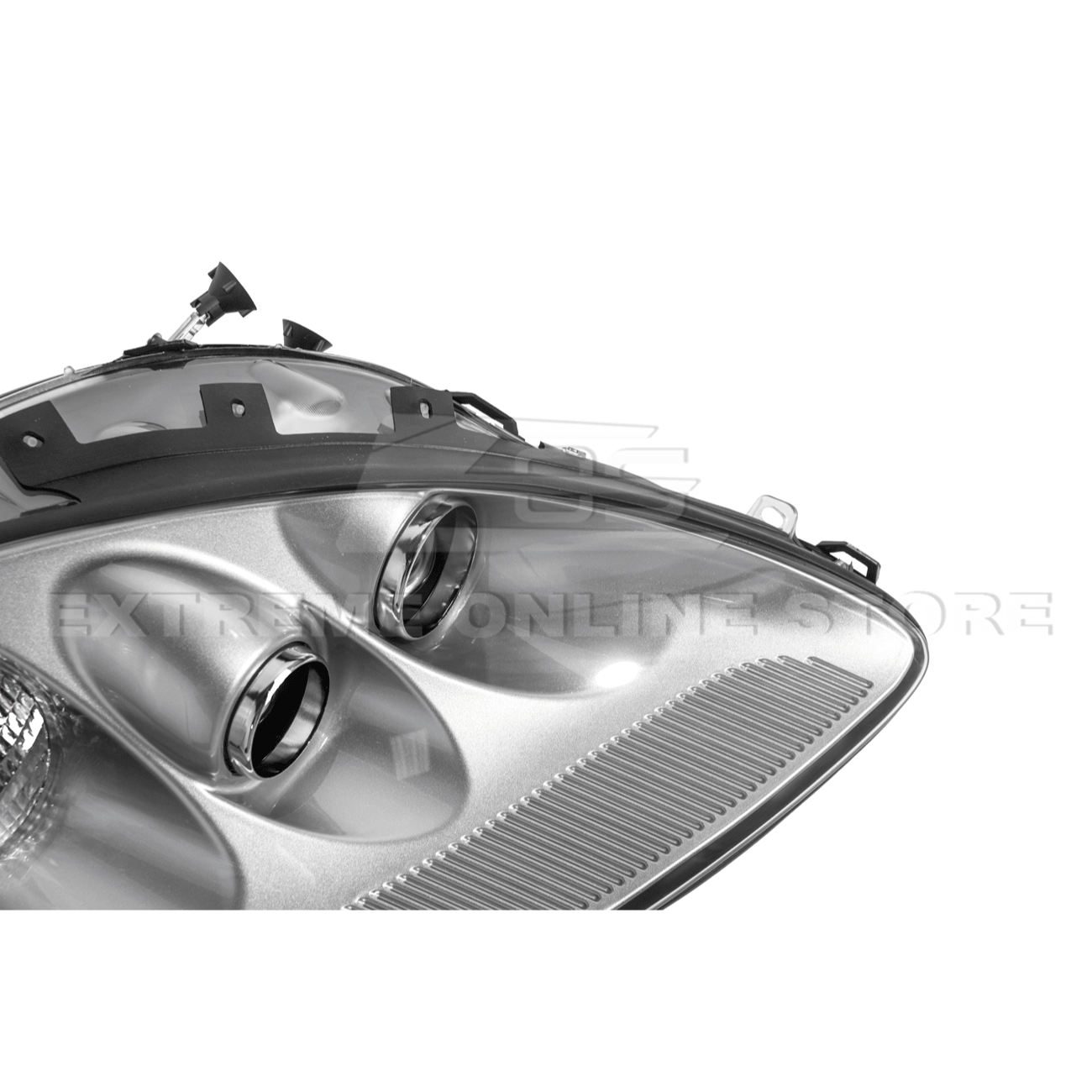 Chevrolet Corvette C6 OEM Style Clear Lens Painted Housing HID Headlights 2005-2013