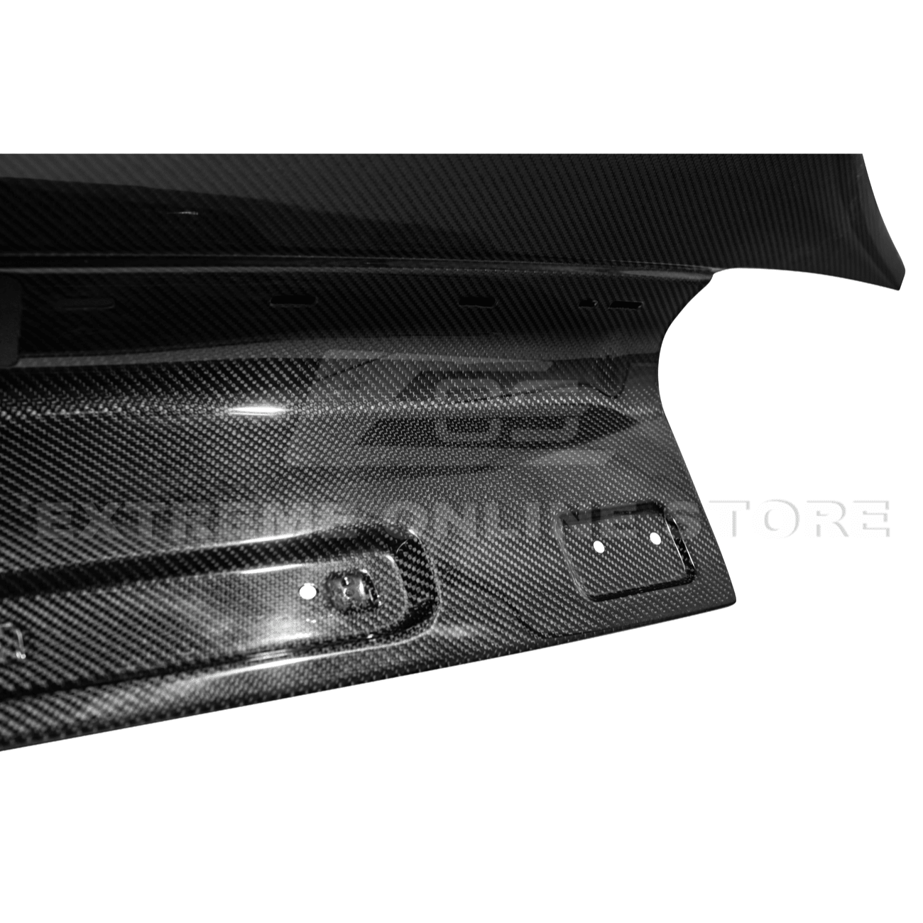 Ford Mustang S550 Super Snake Style Carbon Fiber Replacement Rear Trunk Lid 2015-2023