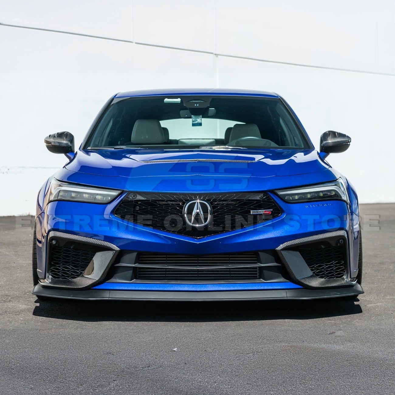 Acura Integra DE5 EOS Performance Style Matte Gloss Carbon Fiber Front Lip Splitter 2024-Up