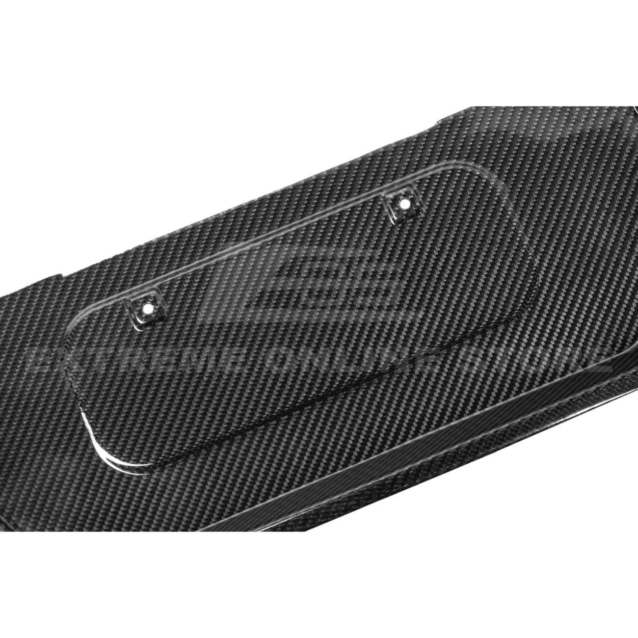 Chevrolet Corvette C8 Z06 E-Ray Factory Style Dry Carbon Fiber License Plate Backing 2023-Up